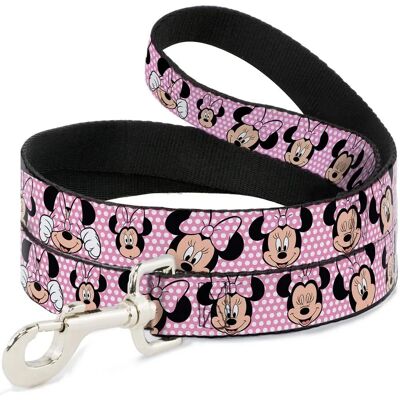 Buckle Down 120 cm Minnie Pink Dog Leash - Dog Leash Buckle Down 120 cm Minnie Pink Dog Leash - Dog Leash