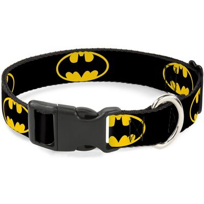Buckle-Down - Batman Logo - Taille S - Collier pour chien - Publicité Buckle-Down - Batman Logo - Taille S - Collier pour chien - Publicité