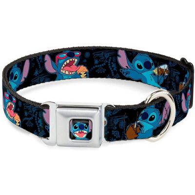 Buckle Down Dydq Stitch Souriant Collier De Chien - Collier pour chien Buckle Down Dydq Stitch Souriant Collier De Chien - Collier pour chien