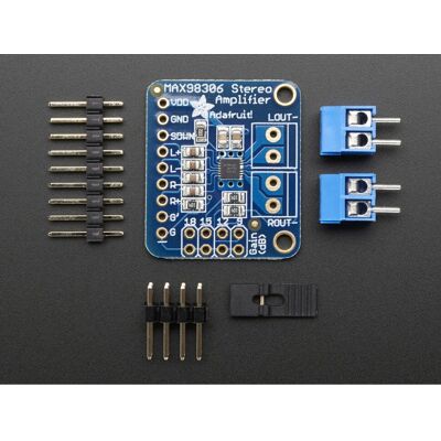 Adafruit MAX98306 - Amplificateur audio - Publicité Adafruit MAX98306 - Amplificateur audio - Publicité
