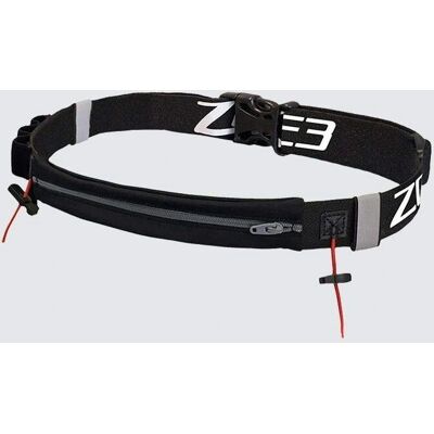 Ceinture de Course Zone3 avec Pochette en Lycra - Noir - Homme - Publicité Ceinture de Course Zone3 avec Pochette en Lycra - Noir - Homme - Publicité