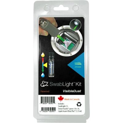 Visible Dust Green Vswabs 1.0x - Kit di Pulizia per Fotocamere Visible Dust Green Vswabs 1.0x - Kit di Pulizia per Fotocamere