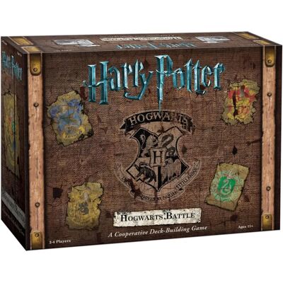 Gioco da tavolo Harry Potter Hogwarts Battle di USAopoly - Costruzione mazzo - 11+ Gioco da tavolo Harry Potter Hogwarts Battle di USAopoly - Costruzione mazzo - 11+