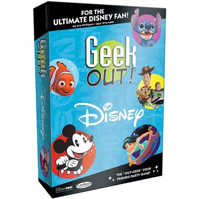 USAopoly Geek Out! Disney Bordspel - Feest & Trivia USAopoly Geek Out! Disney Bordspel - Feest & Trivia
