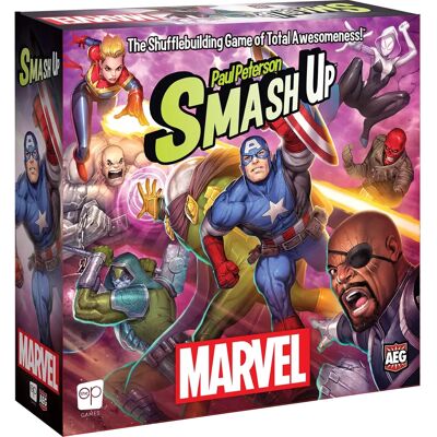 USAopoly Marvel Smash Up Card Game - Strategy Game USAopoly Marvel Smash Up Card Game - Strategy Game