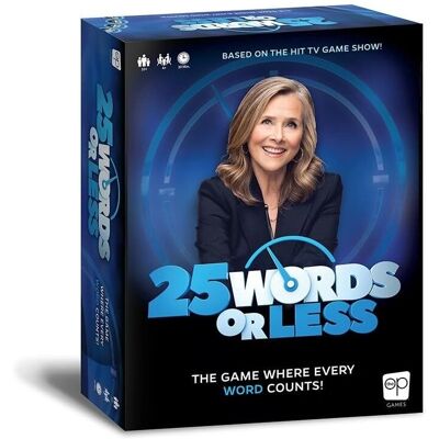 USAopoly 25 Words or Less Board Game - Family Party Fun USAopoly 25 Words or Less Board Game - Family Party Fun