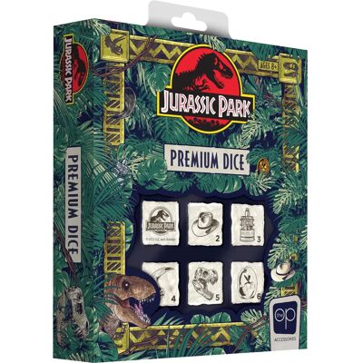 Usaopoly Jurassic Park Ensemble de Dés - Premium, Multicolore - Jeu de Société - Publicité Usaopoly Jurassic Park Ensemble de Dés - Premium, Multicolore - Jeu de Société - Publicité