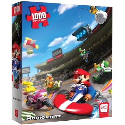 Puzzle Mario Kart di USAopoly - 1000 Pezzi - Regalo da Collezione Puzzle Mario Kart di USAopoly - 1000 Pezzi - Regalo da Collezione