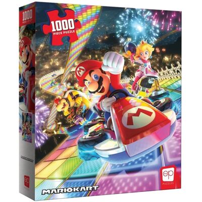 USAopoly Mario Kart Rainbow Road Puzzle 1000 Stück - Puzzle USAopoly Mario Kart Rainbow Road Puzzle 1000 Stück - Puzzle