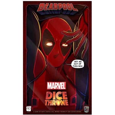 Asmodee - Marvel Dice Throne: Deadpool - Deluxe - Deadpool - Board game Asmodee - Marvel Dice Throne: Deadpool - Deluxe - Deadpool - Board game