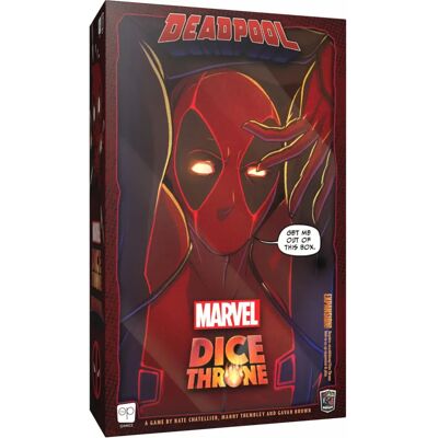 USAopoly Deadpool Dice - Dice Throne Marvel Expansion USAopoly Deadpool Dice - Dice Throne Marvel Expansion