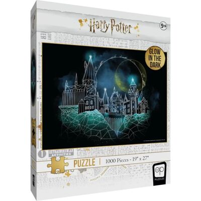 USAopoly Harry Potter Hogwarts Glow Puzzel - 1000 stuks USAopoly Harry Potter Hogwarts Glow Puzzel - 1000 stuks