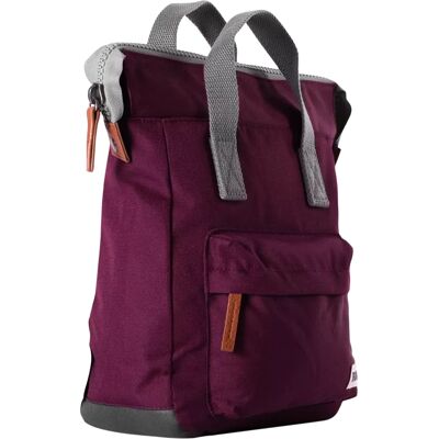 Zaino in tela sostenibile medio Roka London Bantry B - Sienna Burgundy Zaino in tela sostenibile medio Roka London Bantry B - Sienna Burgundy