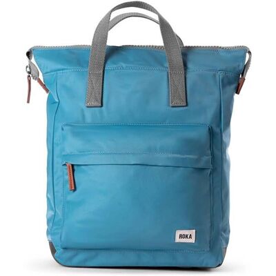 Zaino in nylon sostenibile Roka Bantry B - Petrol Blue Zaino in nylon sostenibile Roka Bantry B - Petrol Blue