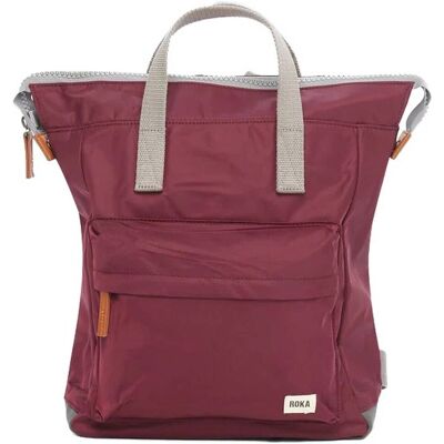 Roka Marca Bantry B Zaino in Nylon Sostenibile Medio - Prugna Roka Marca Bantry B Zaino in Nylon Sostenibile Medio - Prugna