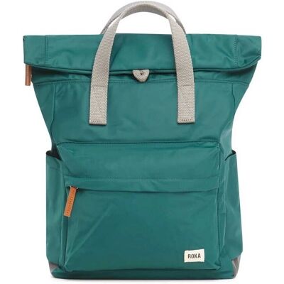 Roka London Canfield B Nylon Riciclato Turchese Zaino - Zaino Roka London Canfield B Nylon Riciclato Turchese Zaino - Zaino