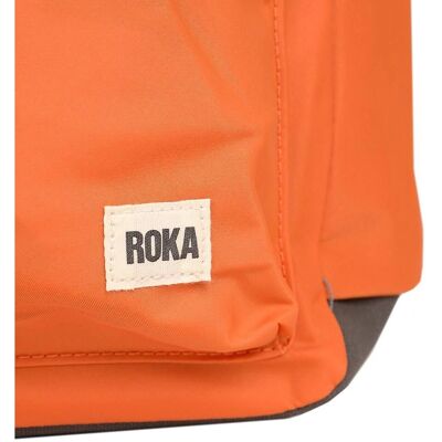 Roka Canfield B Zaino in Nylon Riciclato Arancione Bruciato - Zaino Roka Canfield B Zaino in Nylon Riciclato Arancione Bruciato - Zaino