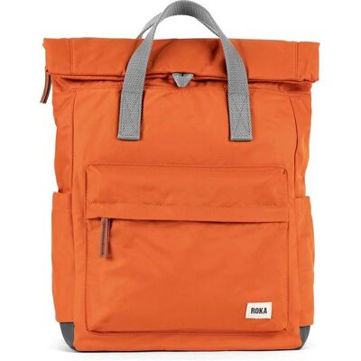 Roka Canfield B Sac à Dos en Nylon Recyclé Orange Brûlé - Sac à Dos - Publicité Roka Canfield B Sac à Dos en Nylon Recyclé Orange Brûlé - Sac à Dos - Publicité