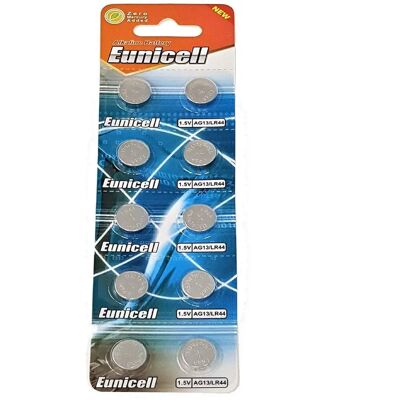 Camelion LR44 Pack de 10 - Piles boutons - Publicité Camelion LR44 Pack de 10 - Piles boutons - Publicité