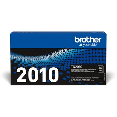 Brother - TN-2010 - Sort - 1000 sider - Tonerkassett Brother - TN-2010 - Sort - 1000 sider - Tonerkassett