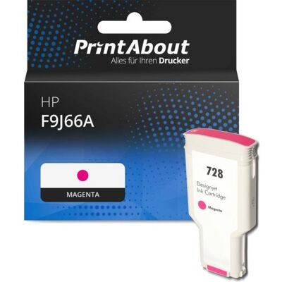 HP Magenta Cartridge - 130ml voor DesignJet T730/T830 HP Magenta Cartridge - 130ml voor DesignJet T730/T830
