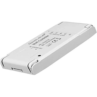 Homcloud Controller Strisce LED Wi-Fi 12-24V RGB Bianco Homcloud Controller Strisce LED Wi-Fi 12-24V RGB Bianco