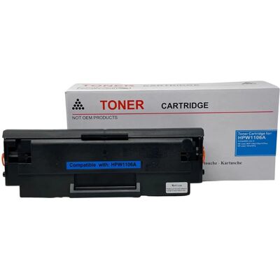 Propart W1106AN Cartuccia toner nera compatibile - Ricambi per stampanti Propart W1106AN Cartuccia toner nera compatibile - Ricambi per stampanti