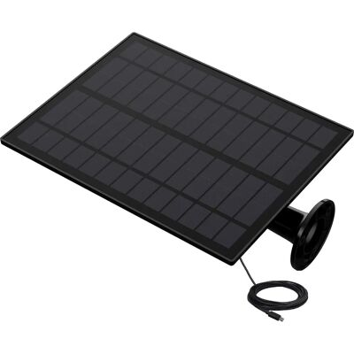 Pannello Solare Homcloud con Micro USB per Telecamera Free4 - Pannello Solare Pannello Solare Homcloud con Micro USB per Telecamera Free4 - Pannello Solare