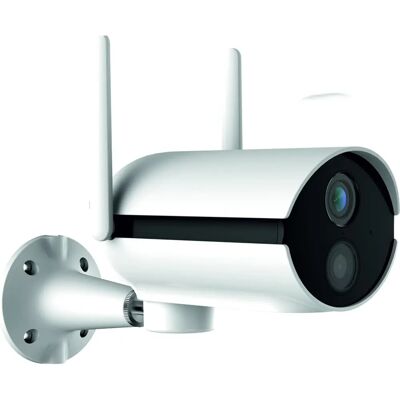 Homcloud Modèle ME-WCS11SPT Caméra Extérieure Wi-Fi - 2MP, Panoramique, Vision Nocturne - Publicité Homcloud Modèle ME-WCS11SPT Caméra Extérieure Wi-Fi - 2MP, Panoramique, Vision Nocturne - Publicité