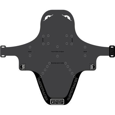 RapidRacerProducts EnduroGuard Spatbord - Zwart - Mountainbike Accessoire RapidRacerProducts EnduroGuard Spatbord - Zwart - Mountainbike Accessoire