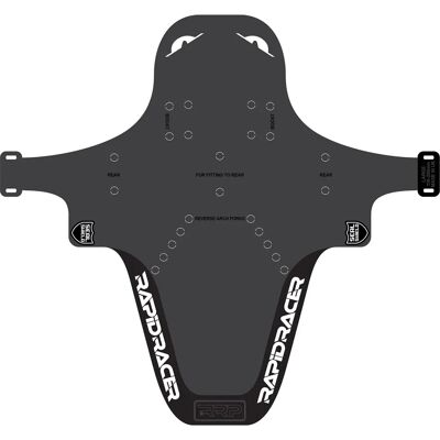 RapidRacerProducts EnduroGuard Mud Guard - Weiß - Large - Enduro Mud Guard RapidRacerProducts EnduroGuard Mud Guard - Weiß - Large - Enduro Mud Guard