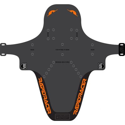 RapidRacerProducts EnduroGuard Czarny/Pomarańczowy - Błotnik RapidRacerProducts EnduroGuard Czarny/Pomarańczowy - Błotnik