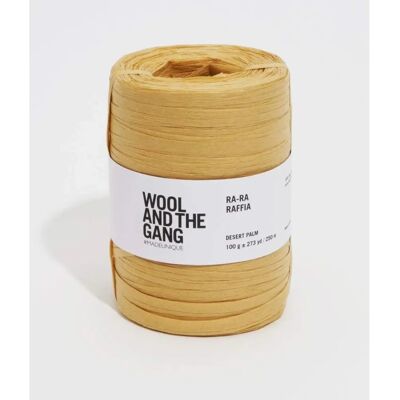 Wool and the Gang Ra Ra Raffia Desert Palm - Eco-Friendly Yarn Wool and the Gang Ra Ra Raffia Desert Palm - Eco-Friendly Yarn