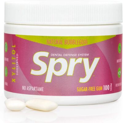 Xlear Inc Spry Chewing Gum - Bubble Gum - 100 Count Xlear Inc Spry Chewing Gum - Bubble Gum - 100 Count