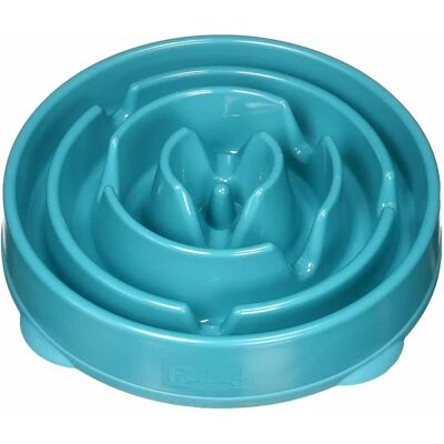 Bol anti-glouton pour chiens Outward Hound - Turquoise - Grand Bol anti-glouton pour chiens Outward Hound - Turquoise - Grand