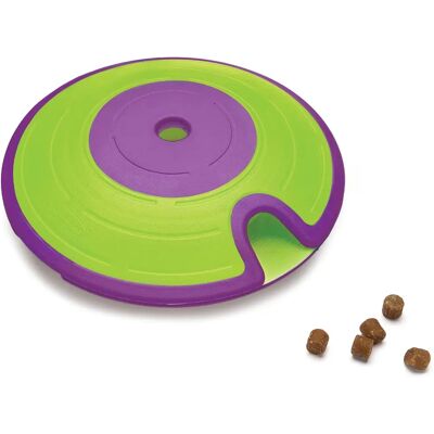 Outward Hound Psia zabawka Nina Ottosson Treat Maze, fioletowo-zielona Outward Hound Psia zabawka Nina Ottosson Treat Maze, fioletowo-zielona