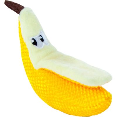 PETSTAGES Bananen myk lekekatt - Katteleke med kattemynte PETSTAGES Bananen myk lekekatt - Katteleke med kattemynte