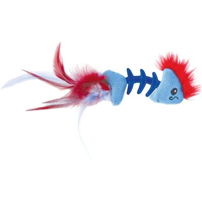 Petstages - Feather Fish Bone Katteleke - Stimulerer aktivitet og naturlig jaktbeteende Petstages - Feather Fish Bone Katteleke - Stimulerer aktivitet og naturlig jaktbeteende