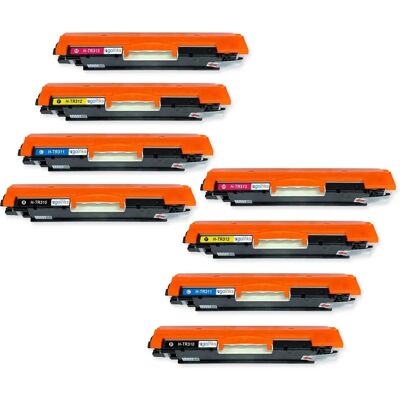 Go Inks Set of 4 Laser Toner Cartridges - HP CE310A / CE311A / CE312A / CE313A - Compatible / non-OEM Go Inks Set of 4 Laser Toner Cartridges - HP CE310A / CE311A / CE312A / CE313A - Compatible / non-OEM