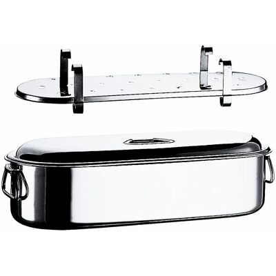 MEPRA Pescera Acero Inoxidable 50x17x10 - Utensilios de cocina MEPRA Pescera Acero Inoxidable 50x17x10 - Utensilios de cocina