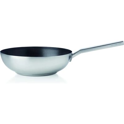 Mepra Pininfarina Wok - Acciaio inox induzione, 28cm Mepra Pininfarina Wok - Acciaio inox induzione, 28cm