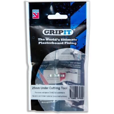 Gripit Nástroj pro podřezávání - 25mm Undercutting Tool Gripit Nástroj pro podřezávání - 25mm Undercutting Tool