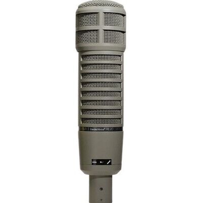 Electro-Voice RE20 Microphone - Cardioid Microphone - Beige - Microphone Electro-Voice RE20 Microphone - Cardioid Microphone - Beige - Microphone
