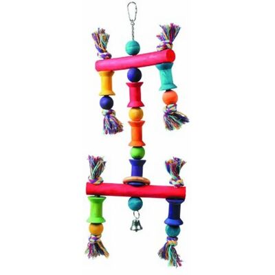 Aquario Happypet Juggler - Drewniana Zabawka - 20x45cm Aquario Happypet Juggler - Drewniana Zabawka - 20x45cm