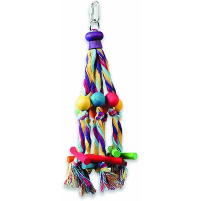 Happy Pet Papegaai Octopus Speelgoed - Assorti - 30x11x11cm Happy Pet Papegaai Octopus Speelgoed - Assorti - 30x11x11cm