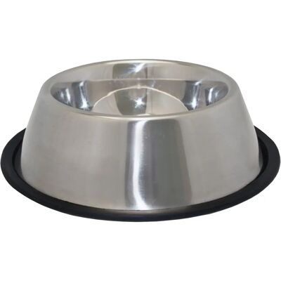 Happy Pet RVS Anti-slip Voerbak voor Spaniel - 16 CM - Eetbak Happy Pet RVS Anti-slip Voerbak voor Spaniel - 16 CM - Eetbak
