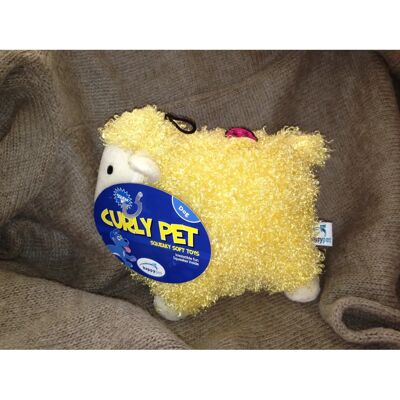 Happy Pet Curly Pet Sheep - Hundespielzeug Happy Pet Curly Pet Sheep - Hundespielzeug