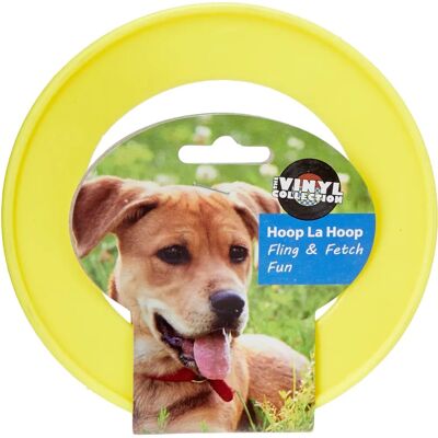 Jouet pour chien en vinyle petit de Happy Pet - Hoop La Hoop Jouet pour chien en vinyle petit de Happy Pet - Hoop La Hoop