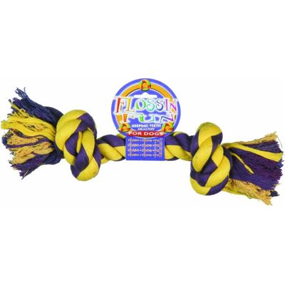 Happy Pet Flossin Fun 2 Knoop - XL - Hondenspeelgoed Happy Pet Flossin Fun 2 Knoop - XL - Hondenspeelgoed