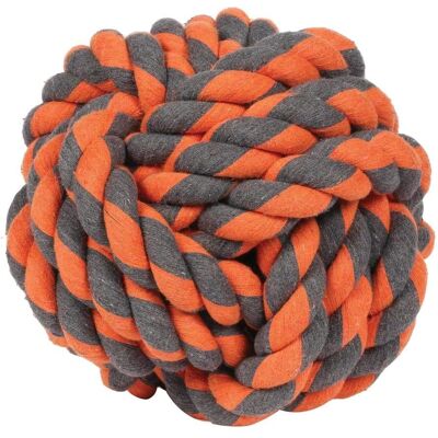Happy Pet Zugseil Ball Nuts For Knots Extreme Dog Toy Happy Pet Zugseil Ball Nuts For Knots Extreme Dog Toy